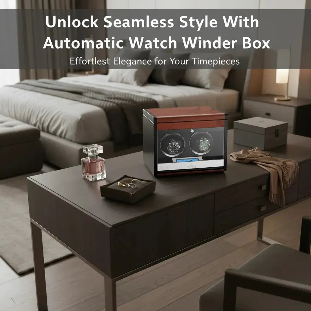 Unlock Seamless Style With Automatic Watch Winder Box