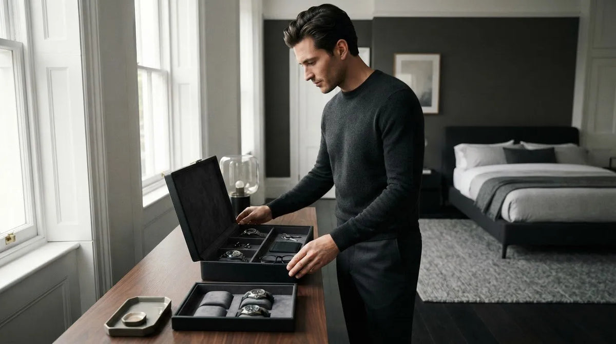 Men's Valet Box: A Guide to Refined Organisation