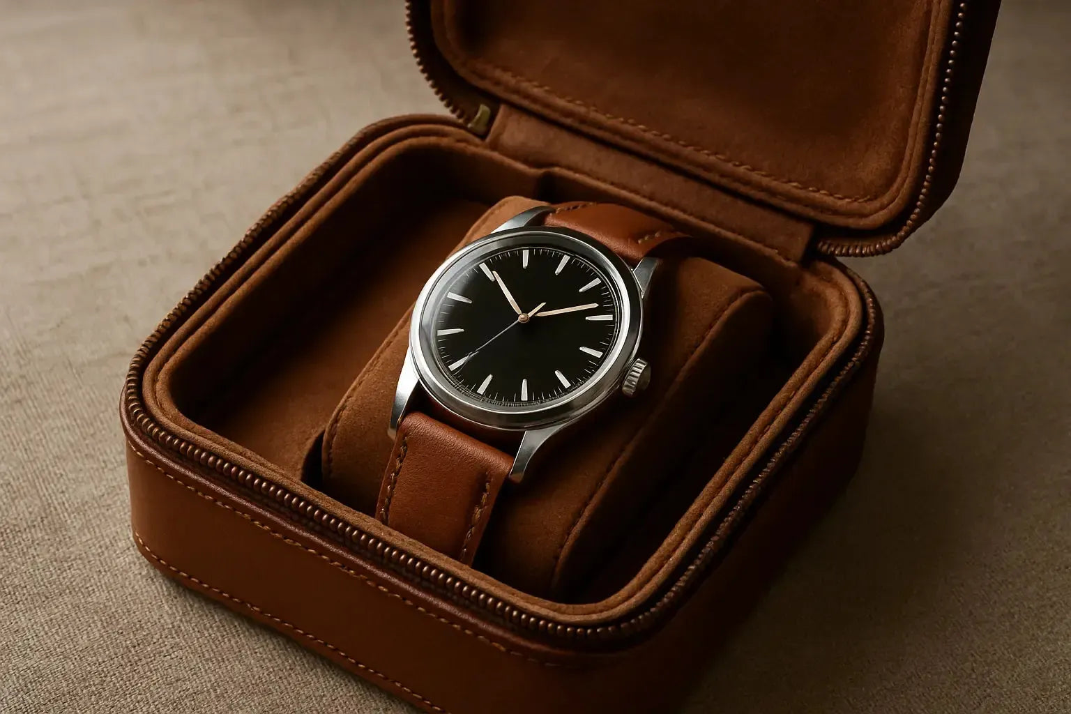Brown Leather Watch Travel: Luxury Protection Tips