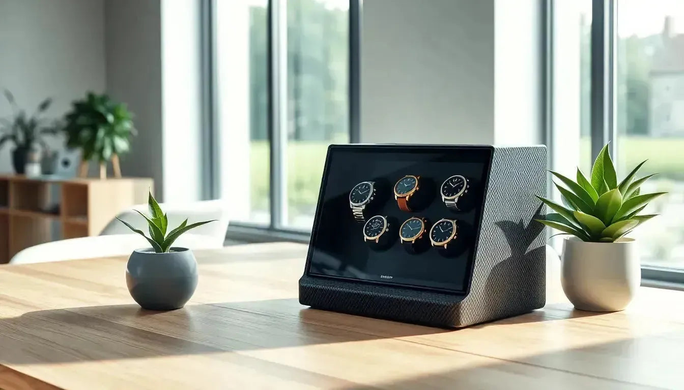 The Ultimate Companion for Your Timepiece Collection: Aevitas 6 Watch Winder in Carbon Fibre