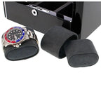 12 Watch Box Carbon Fibre or Piano Black Premium Quality by Aevitas