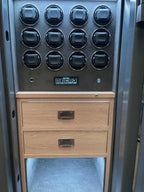 12 Watch Winder Safe Grade 1 with Large Storage - £100,000 Insurance Rating by Aevitas