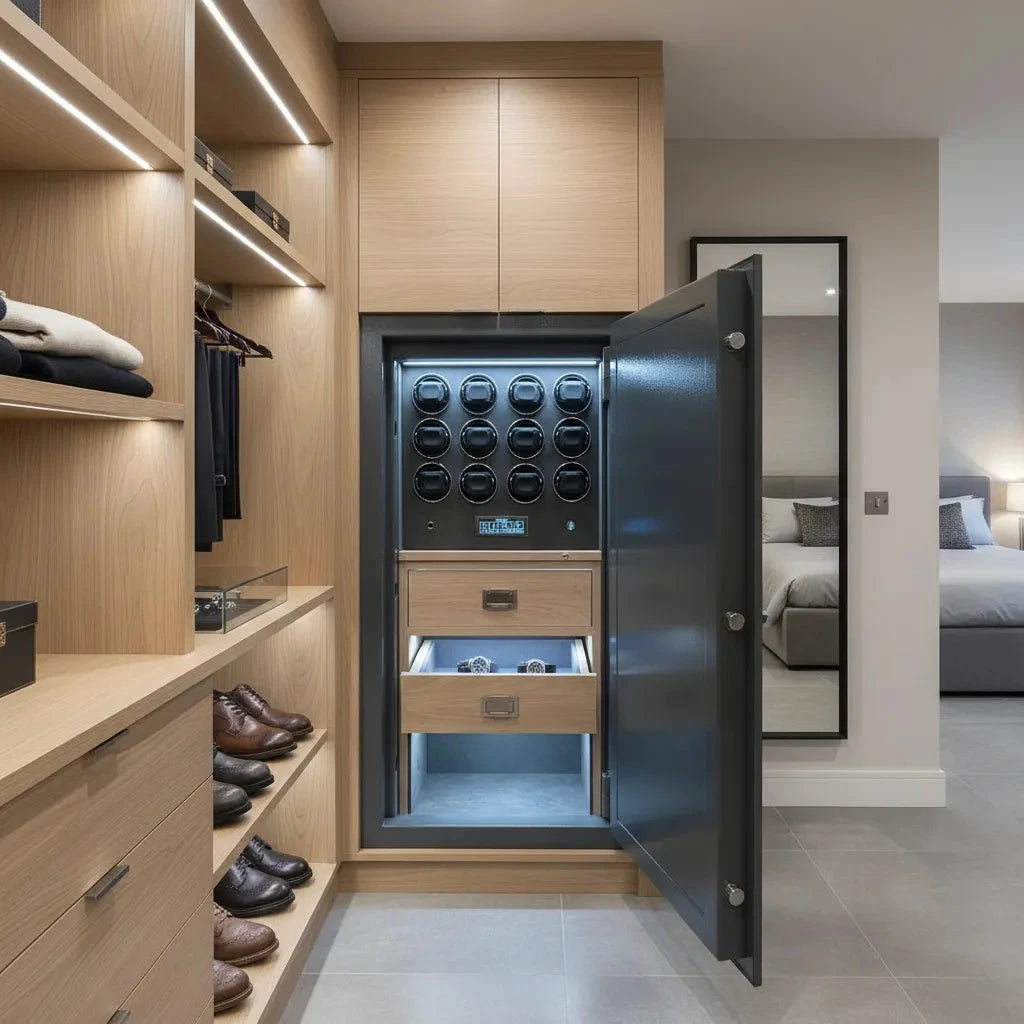 12 Watch Winder Safe Grade 3 with £350,000 Insurance Rating by Aevitas