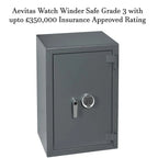 12 Watch Winder Safe Grade 3 with £350,000 Insurance Rating by Aevitas