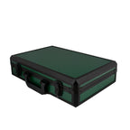 24 Watch Briefcase in Green with Lift Out Tray