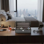 4 Watch Box in Carbon Fibre Finish Premium Quality by Aevitas