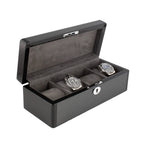 4 Watch Box in Carbon Fibre Finish Premium Quality by Aevitas
