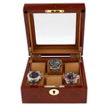 6 Watch Box in Luxurious Camphor Wood with Camel Lining by Aevitas