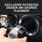 8 Watch Winder Black Edition with Extra Storage Area by Aevitas