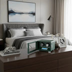Automatic 2 Watch Winder in Dark Green Smooth Leather Finish by Aevitas