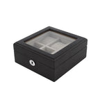 Black Oak Wooden Veneer Watch Box for 6 Watches by Aevitas