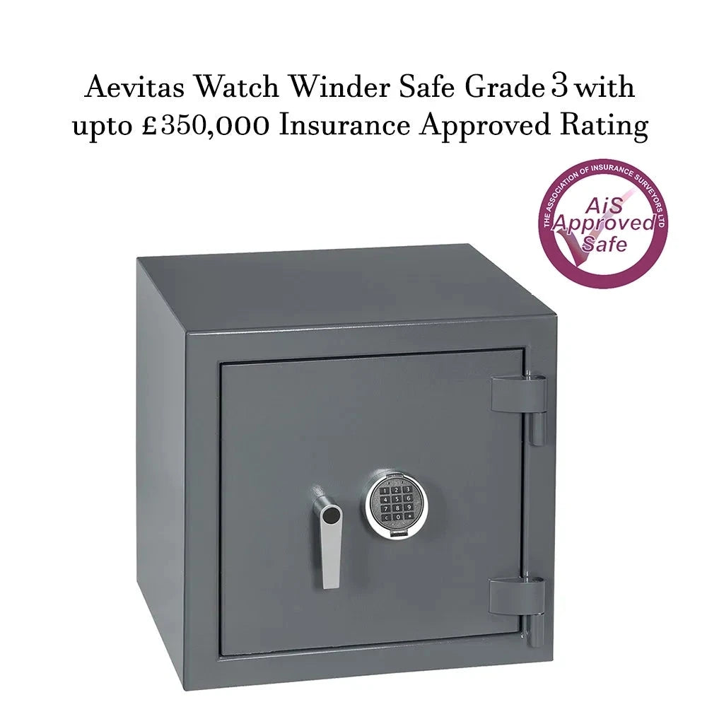 Grade 3 Watch Winder Safes with £350,000 Insurance Rating by Aevitas