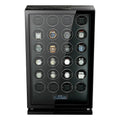 Premium 24 Watch Winder in Striped Ebony Wood Piano Lacquer by Aevitas