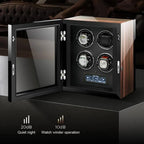 Premium Automatic 2 Watch Winder with Touch Screen by Aevitas