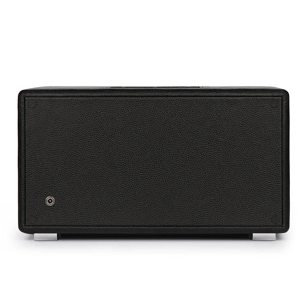 Premium Triple Watch Winder Black Genuine Leather Mains Powered by Aevitas