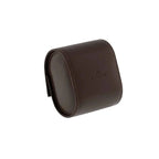 Single Watch Roll Case in Premium Dark Brown Calf Leather by Aevitas