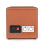 Single Watch Winder Brown Leather White Stitching Mains or Battery by Aevitas