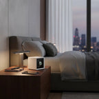 Single Watch Winder White Gloss finish Mains or Battery by Aevitas