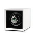 Single Watch Winder White Gloss finish Mains or Battery by Aevitas
