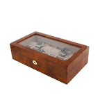 Watch Box for 12 Wrist Watches in Burl Walnut Wood by Aevitas
