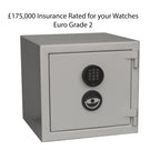 Watch Winder Safe for 6 Watches £175,000K Insurance Rated by Aevitas
