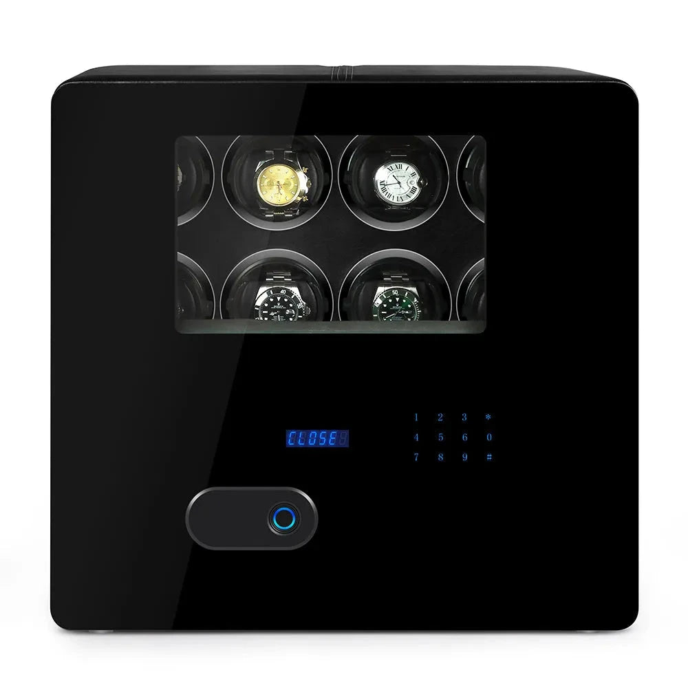 Watch Winder Safe for 8 Watches Black Edition by Aevitas