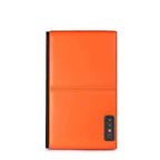 Watch Winder Safe in Orange Leather for 8 Watches by Aevitas