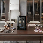 Premium Automatic 6 Watch Winder with Touch Screen by Aevitas