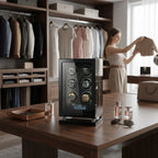 Premium 6 Watch Winder in Zebrano Ebony Wood Piano Lacquer by Aevitas